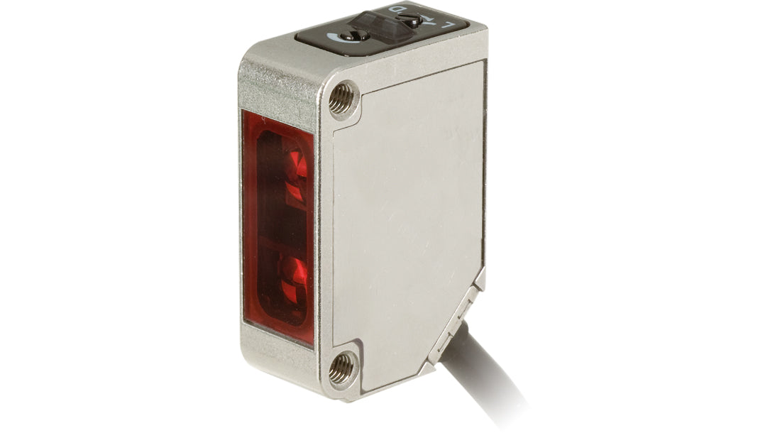 OPTEX FA BGS-ZM10N | Stainless-Steel BGS Photoelectric Sensor | 10-100 mm, NPN, 2 m Cable