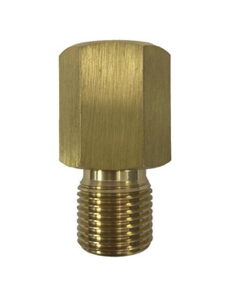 Brannan 39/316/0 | Porous Type Pressure Gauge Snubber | 1/4 in NPT M x F, 304 Stainless Steel - generaltechuae