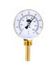 Brannan 32/441/0 | General Purpose Bimetal Dial Thermometer | 63 mm, 0 to +120 °C, 1/2 in BSP bottom, 100 mm pocket - generaltechuae