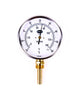 Brannan 31/621/9 | Commercial Bimetal Dial Thermometer | 100 mm, 0 to +120 °C/°F, back, 50 mm pocket, pre-calibrated - generaltechuae