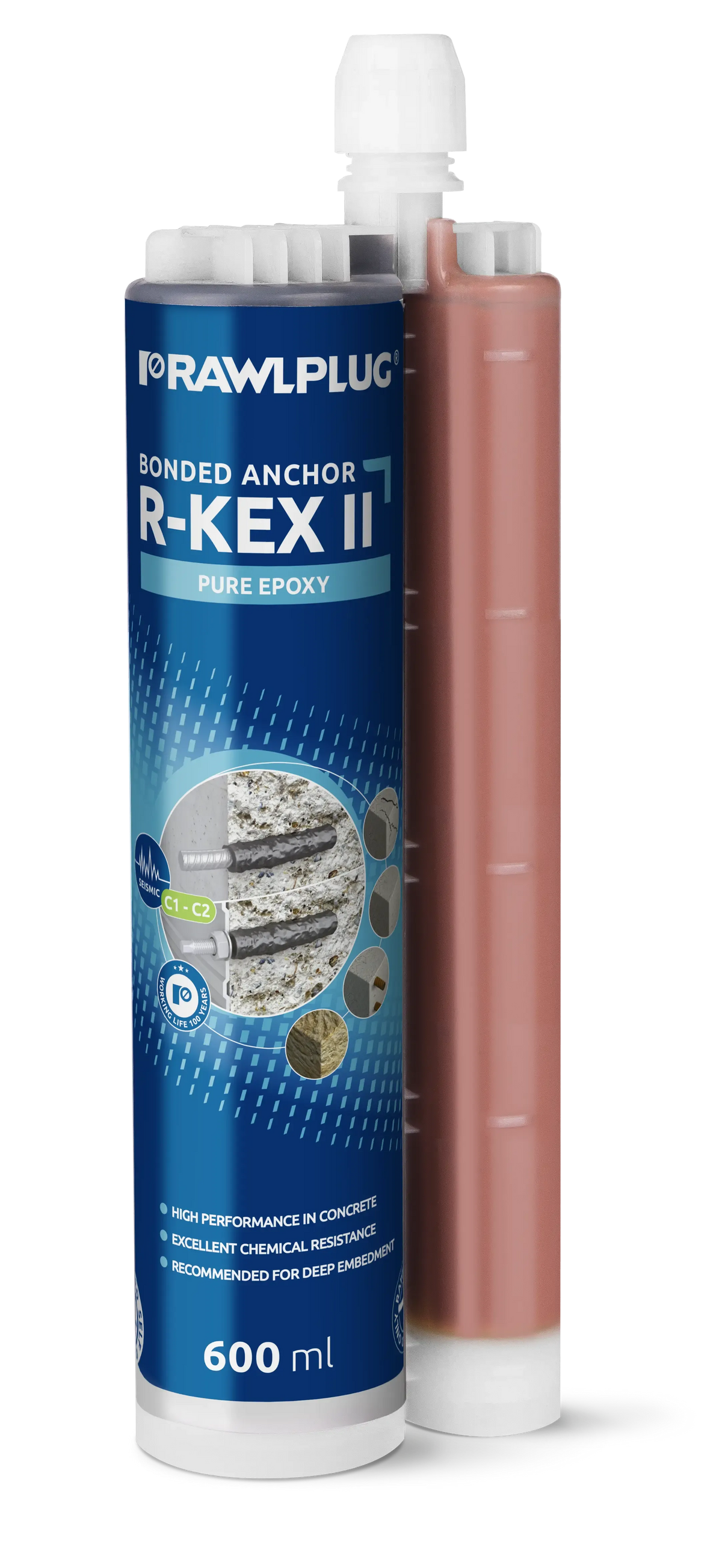 Rawlplug R-KEX-II-385 | R-KEX-II 3:1 Epoxy Bonded Anchor | 385 ml cartridge - generaltechuae (2)