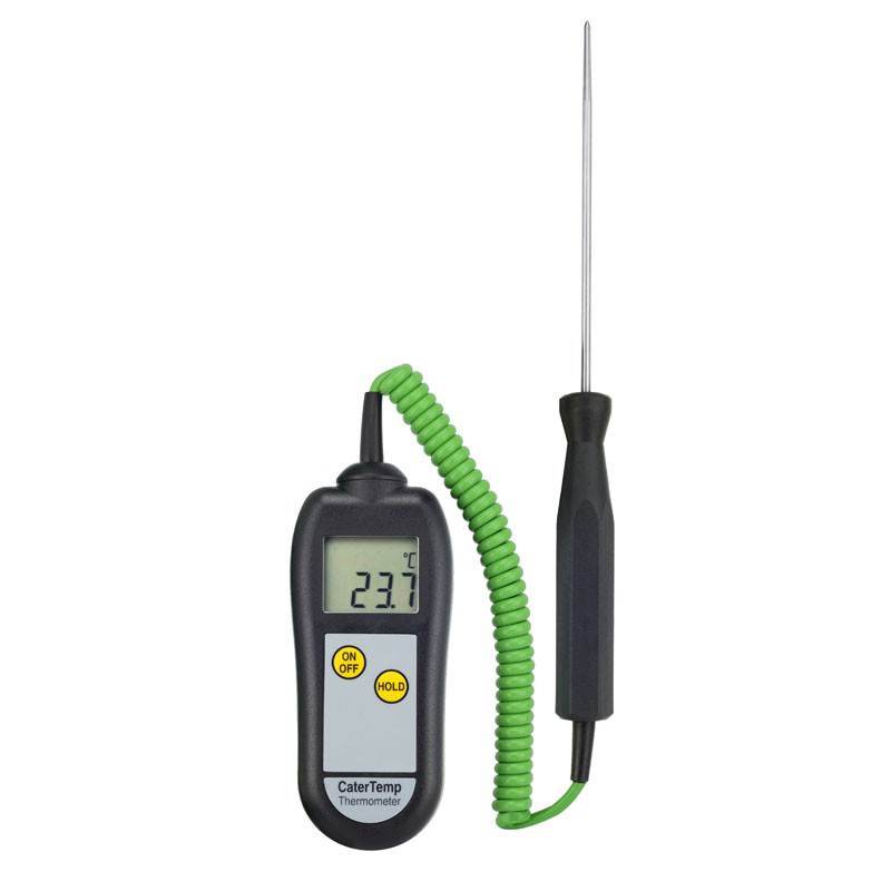 ETI 221-046 | CaterTemp Food Probe Thermometer | ±0.4 °C, Coiled Lead Probe - generaltechuae (2)