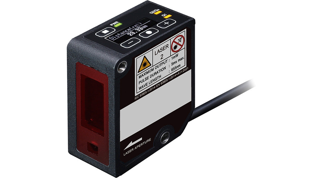 OPTEX FA CD2H-2452 | Laser Displacement Sensor | 245 ±175 mm, Cable, IO-Link