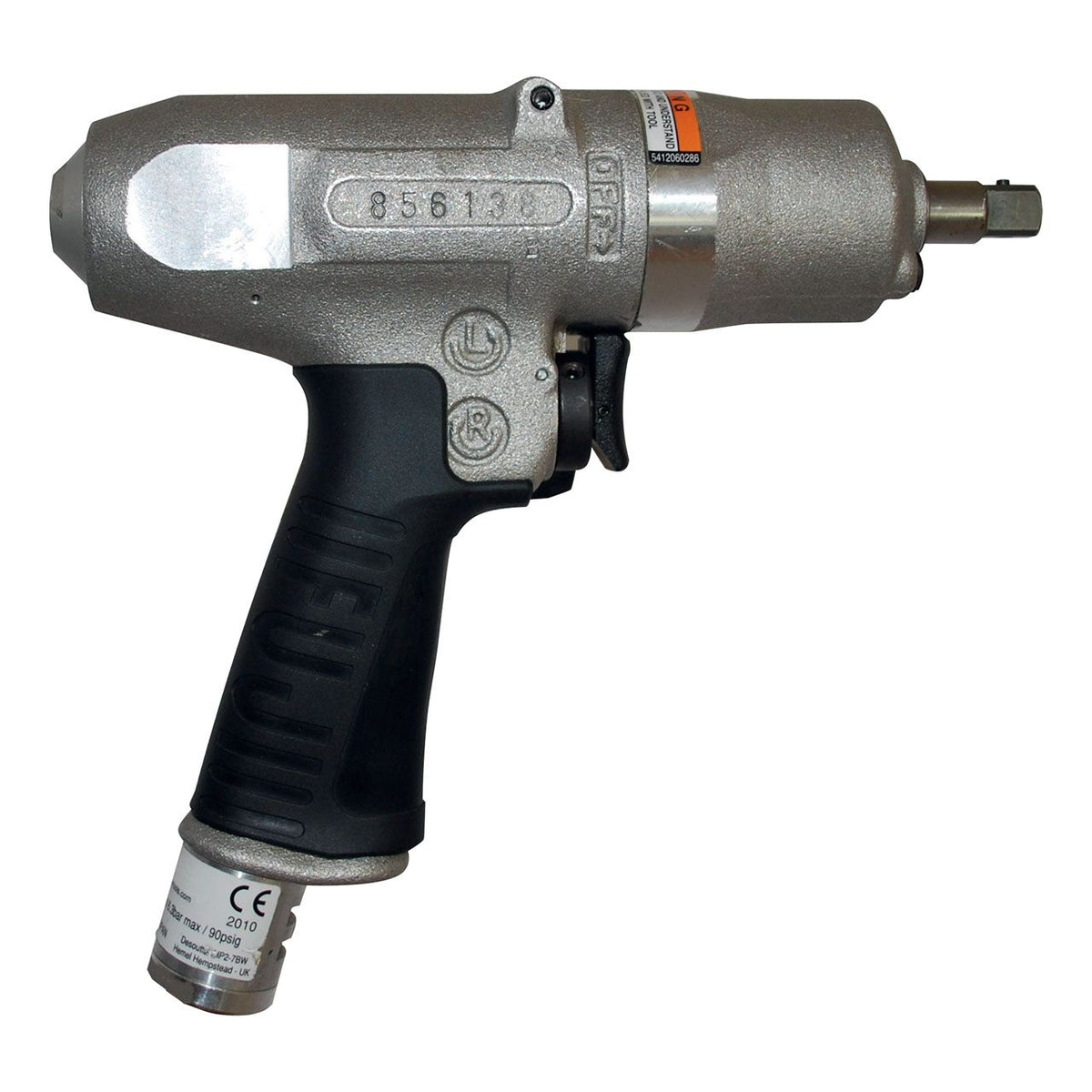 Desoutter PTF172-T3800-I13S 1/2 | Non Shut-off Pneumatic Pistol Pulse Tool | 120-172 Nm, 3800 rpm