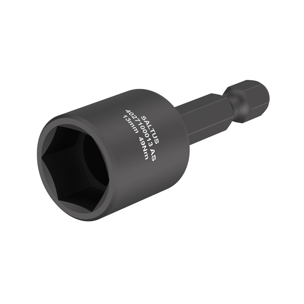 Desoutter Nut setter-HEXE1/4-L100-HEX13 | 1/4" Hex Shank Nut Setter | 13 mm, Hexagon, 100 mm
