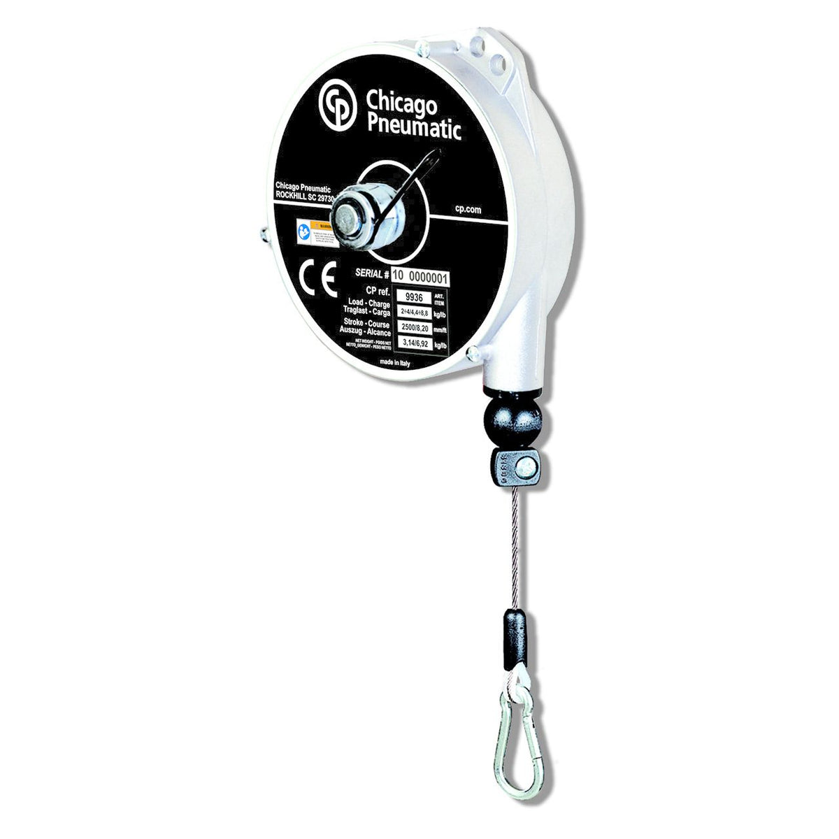 Desoutter CP9949 BALANCER+ST8.0-10.0KG 17.6-22.0LB | Spring Retractor Balancer with Lock | 8-10 kg