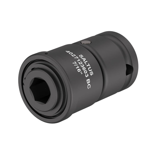 Desoutter Quick change adapter-SQ3/8-L45-HEX7/16 | 3/8" Square Drive Bit Holder | 7/16", 45 mm