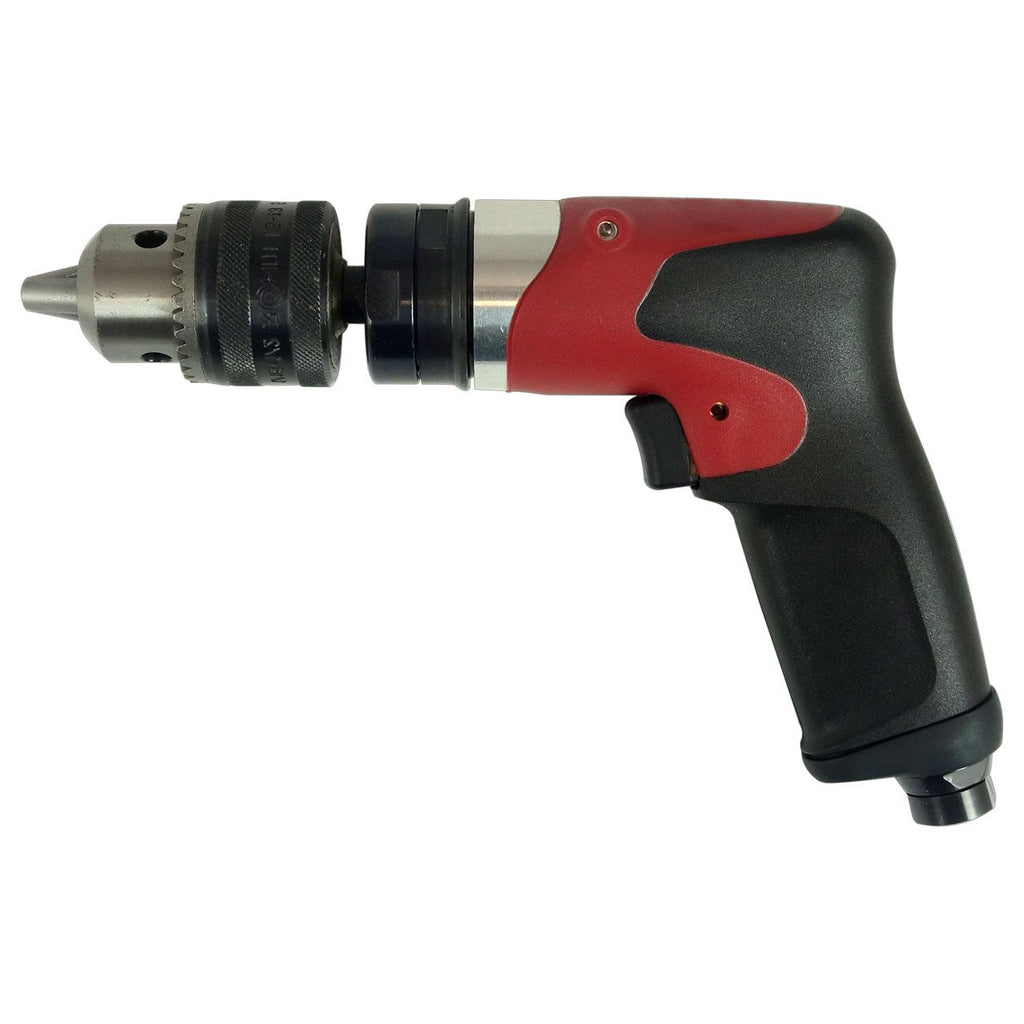 Desoutter DR750-P400-C13 | Pneumatic Pistol Drill | 400 rpm, 55 Nm, 13 mm Keyed Chuck