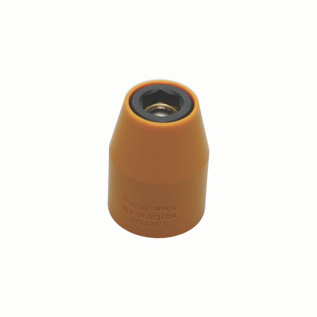 Desoutter Socket-SQ1/2-L38-HEX10-M-R | 1/2" Square Drive Rotaction Socket | 10 mm, Hexagon, 38 mm