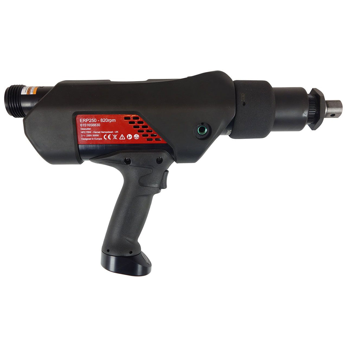 Desoutter ERP250 | High Torque Electric Pistol Nutrunner | 250 Nm, 822 rpm, 3/4 in Sq