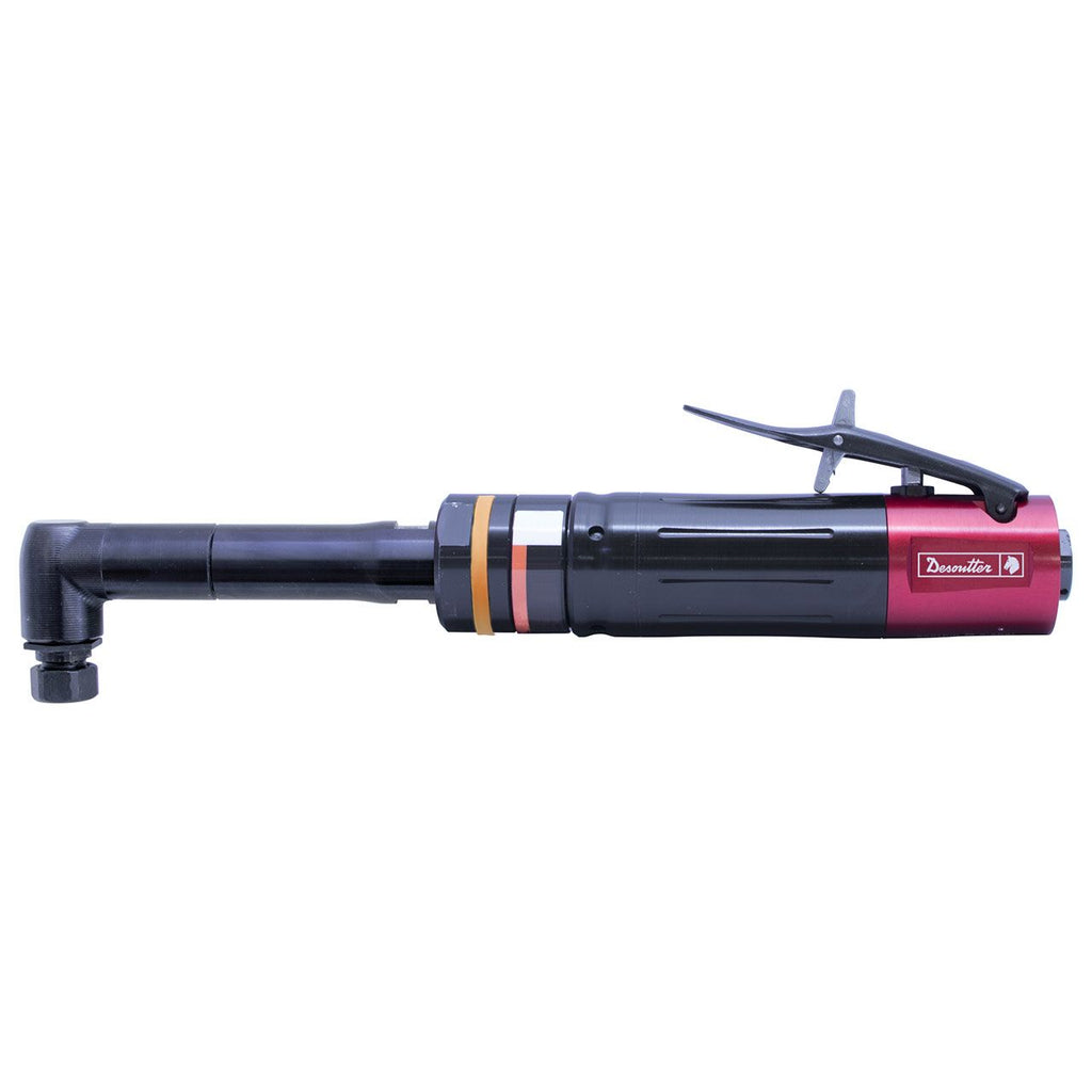 Desoutter DR450-T5800-T6-90 | Pneumatic Angle Head Drill | 5800 rpm, 3.1 Nm, 1/4 in Collet