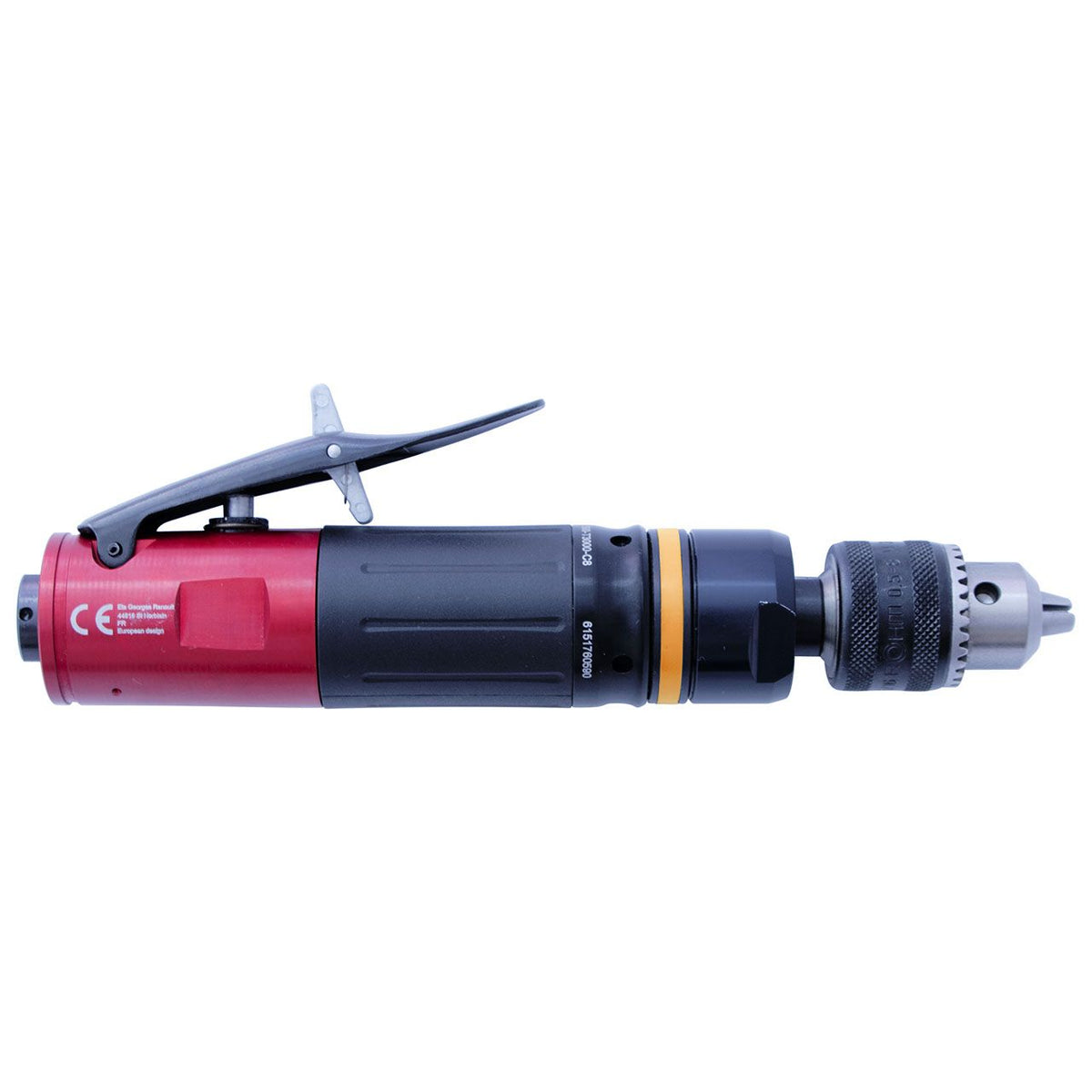 Desoutter DR300-T5500-C8 | Pneumatic Straight Drill with Keyed Chuck | 5500 rpm, 2.3 Nm, 8 mm Chuck
