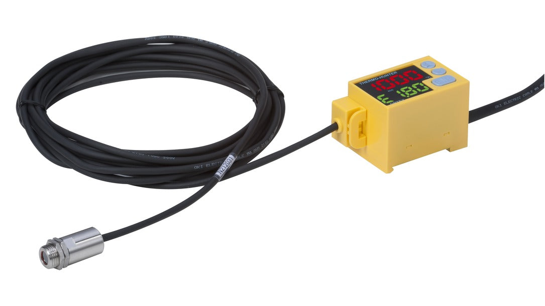 OPTEX FA CS-40TAC-HT | Compact Infrared Thermometer | 0–1000 °C, ø40/500 mm, 4–20 mA