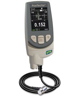 DeFelsko UTGM1 | Multiple Echo Ultrasonic Thickness Gauge | 5 MHz Dual Element| Measurement Range 0.100" to 2.500"/ 2.50 to 60.00 mm - generaltechuae
