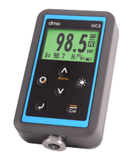 DMQ QC2 DLF  Ferrous Coating Thickness Gauge | with integrated Probe and Datalogger | Range 0 to 1250¼m / 0 to 49mils - generaltechuae