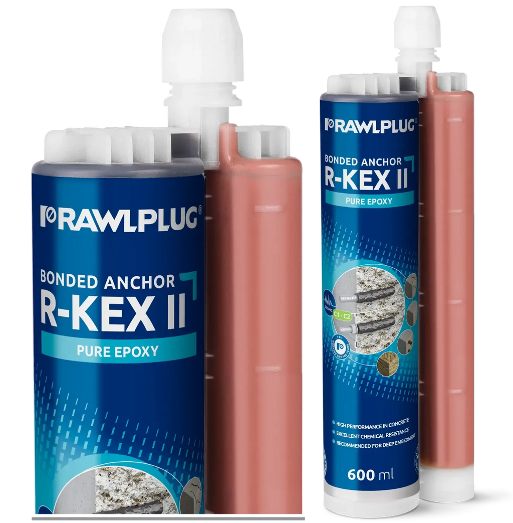 Rawlplug R-KEX-II-600 | R-KEX-II Epoxy Bonded Anchor 3:1 | 600 ml cartridge - generaltechuae