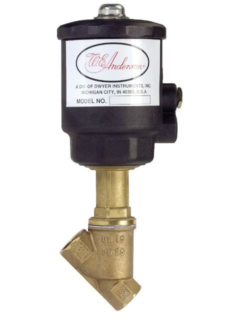 Dwyer Instruments SAV-BTD3-NC | Angle seat valve | 1-1/4" NPT | 3-9/16" actuator dia. - generaltechuae