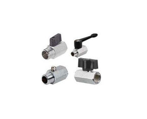 Dwyer Instruments MVB-WM3 | Mini Brass Ball Valve | Wedge handle | 450 psi | 3/8"