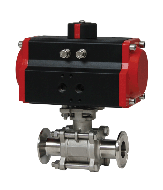 Dwyer Instruments WE03 | 3-Piece Tri-clamp stainless steel ball valve - generaltechuae