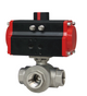 Dwyer Instruments WE31 | 3-way NPT stainless steel ball valve