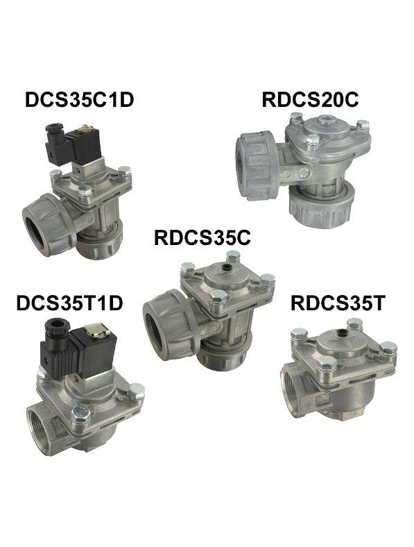 Dwyer Instruments RDCS25T | 1" diaphragm valve | Remote coil | NPT connection - generaltechuae