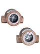 Dwyer Instruments SFI-100-2 | Sight flow indicator | 2" body | 5.688" L x 3.250" D x 3.625" H (144 x 83 x 92 mm) | 5.5 lb (2.5 kg)