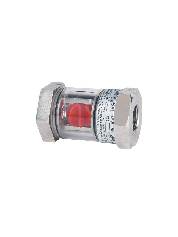 Dwyer Instruments SFI-700SS-1-1/4 | Sight flow indicator | 1-1/4" body | 4.875" L x 2.750" H (124 x 70 mm) | 5.1 lb (2.3 kg) - generaltechuae