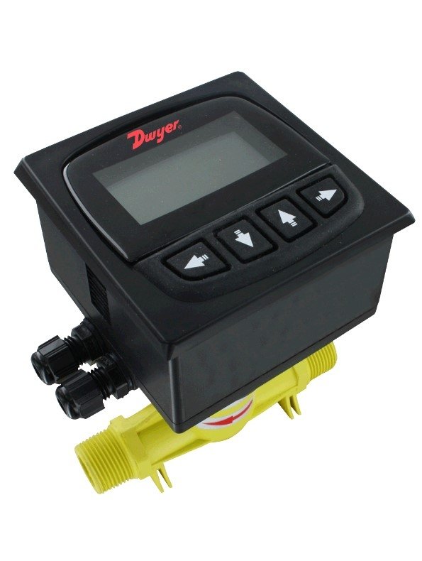 Dwyer Instruments DFMT-20A | 3/4" NPT Digital Flow Transmitter | Range 1.3 to 26 GPM (0.3 to 5.91 m3/h) - generaltechuae
