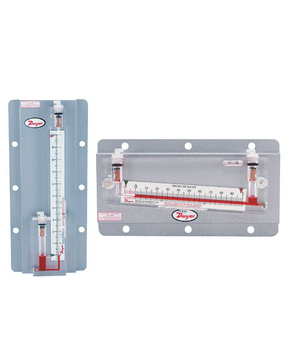 Dwyer Instruments 202.5 | Solid plastic stationary gage | Range .20-0-2.0" w.c. | .01 minor div. | 8-3/4" scale | 4 lb 7 oz - generaltechuae