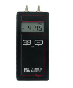 Dwyer Instruments 475-000-FM Handheld Digital Manometer| 1 IN/.249 KPA - generaltechuae