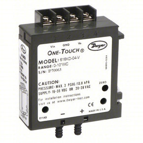 Differential Transmitter | Range 0 in wc to 10 in wc | For Surface-Mounting | 0 to 10V DC/0 to 5V DC - generaltechuae