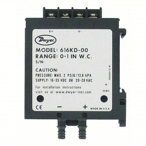 Differential Transmitter | Range 0 in wc to 3 in wc |  For Surface-Mounting |  0 to 10V DC/0 to 5V DC - generaltechuae