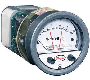 Dwyer Instruments A3010-RMR | Pressure Switch, Gauge | Range 0-10" w.c. | Remote Mount Relay, 5' Cable - generaltechuae