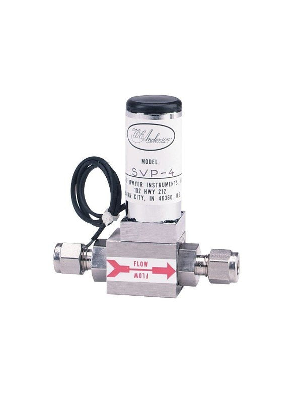 Dwyer Instruments SVP-3 | Proportioning solenoid valve | Orifice 0.055" (1.40 mm) | Cv of 0.055 | max. flow 45.6 SCFH (21.5 LPM) air | max. flow rate 11.1 GPH (700 cc/m) water - generaltechuae