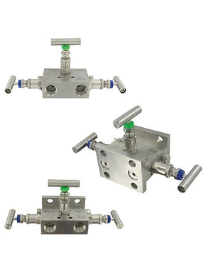Dwyer Instruments BBV-1 | 3-valve block manifold