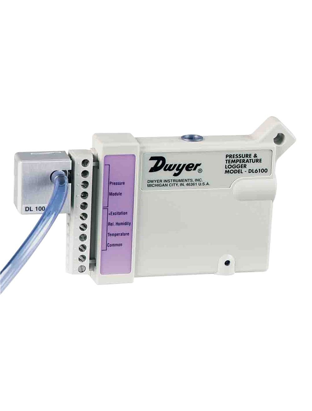 Dwyer Instruments DL6005 | Pressure/temperature/RH datalogger | Range 0-5 psig (30 kPa)