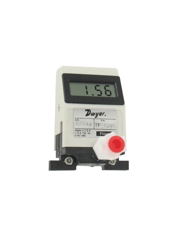 Dwyer Instruments TFP-GI03 | Gas turbine flow meter | Range .042 to .21 SCFH (0.02 to 0.1 LPM) | 1/8" OD connection - generaltechuae
