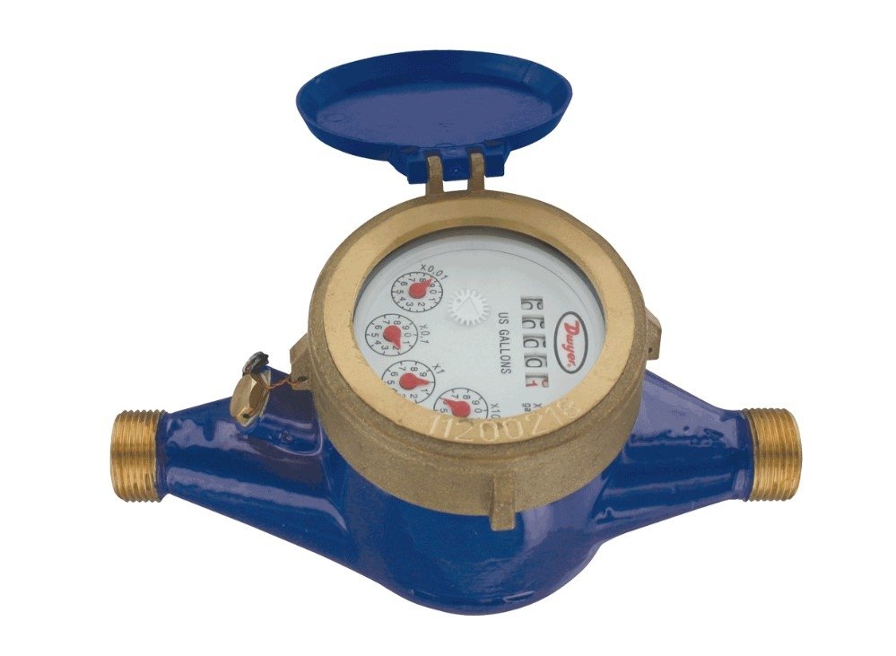 Dwyer Instruments WM2-B-C-08 | 15mm brass multi-jet water meter (m3/h) - generaltechuae