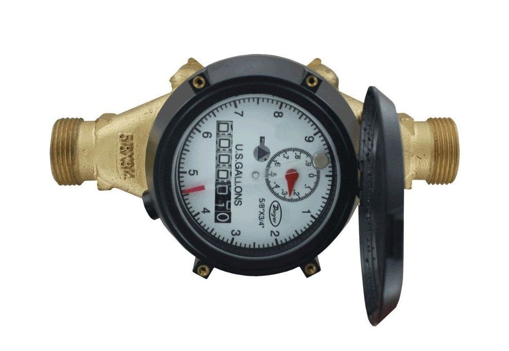Dwyer Instruments WRBT-A-C-04-10 | Multi-jet water meter with removable bottom | 3/4" pipe size | 10 gal output - generaltechuae