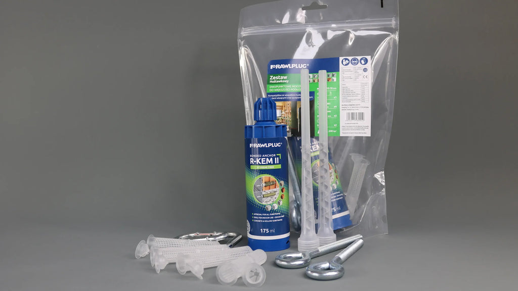 Rawlplug R-PDL1-SWINGSET1 | Swing Ceiling Fixing Set with R-KEM-II | 11 elements - generaltechuae (4)