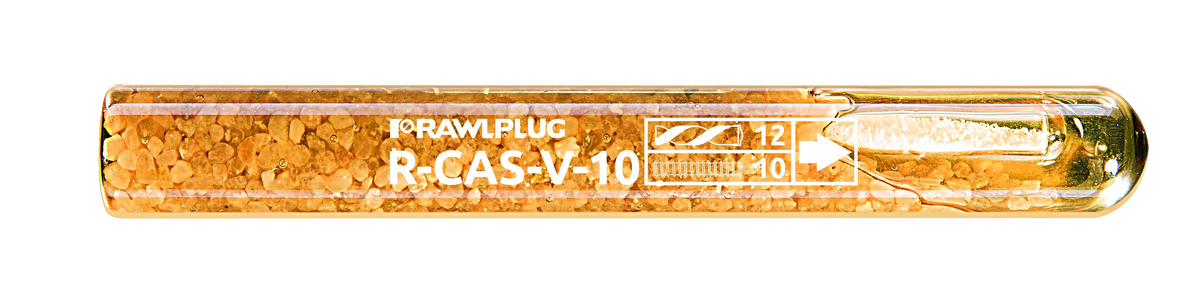 Rawlplug R-CAS-V-10 | R-CAS-V Spin-In Vinylester Capsule Anchor | M10, 10 pcs - generaltechuae (2)