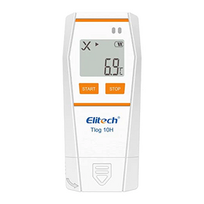 Elitech Tlog 10H | Digital Temperature & Humidity Data Logger | Reusable Temperature Recorder | PDF Report | USB Port | 32000 Points - generaltechuae