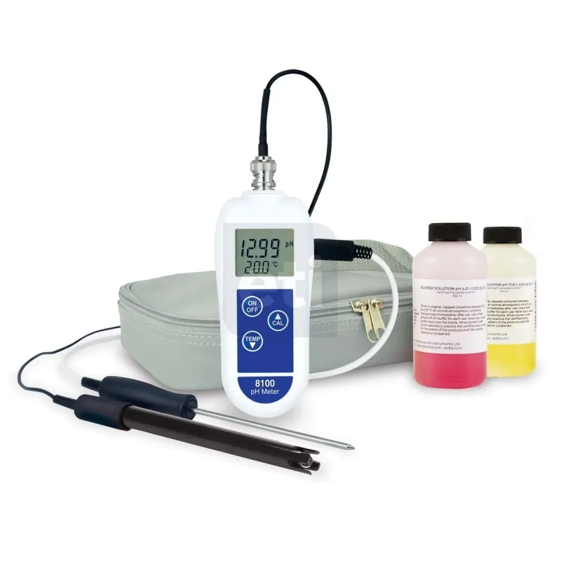 8100 pH and temperature meter kit - generaltechuae