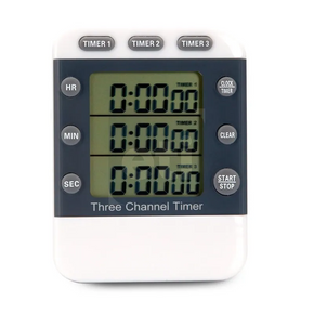 ETI Three Channel Kitchen Timer with alarm - generaltechuae