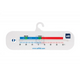 Horizontal Fridge and Freezer thermometer in white ABS plastic - generaltechuae