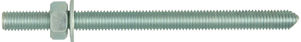 Rawlplug R-STUDS-12110FL-ZF | Threaded Rod, Flat Head, Zinc Flake | M12 x 110 mm, class 5.8, zinc fl - generaltechuae (2)