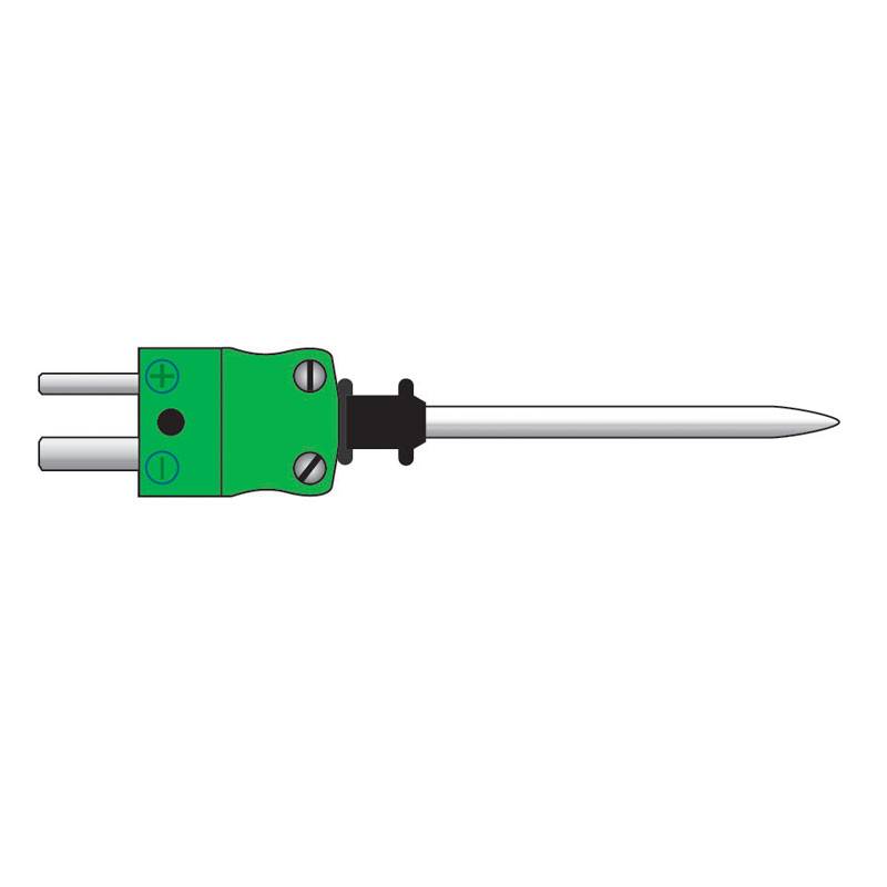 ETI 133-155 | Plug-Mounted FEP Plastic Probe | Type K, Ø3.2 x 40 mm, 250 °C max - generaltechuae (5)