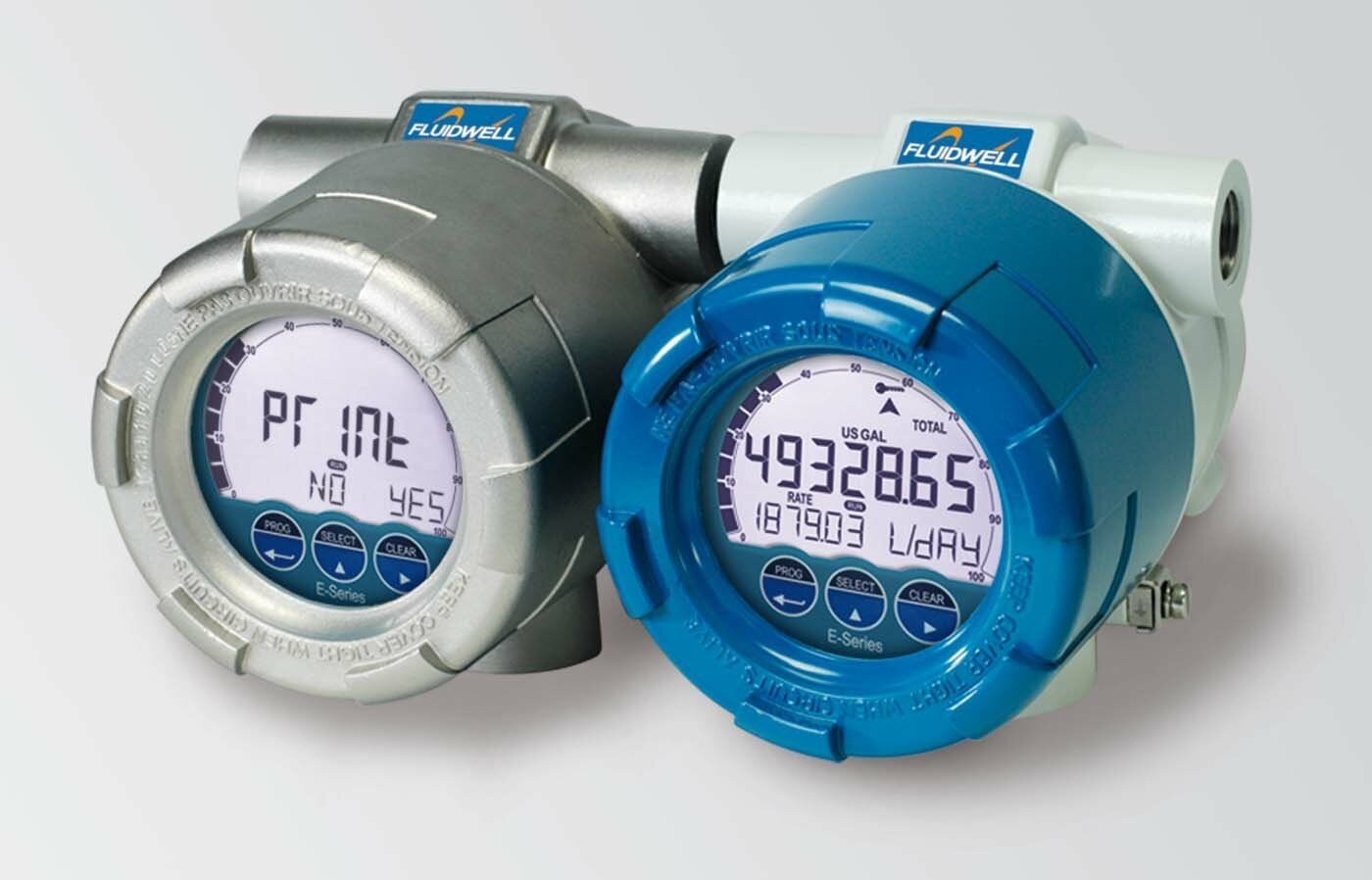 FLUIDWELL E119 Explosion proof - Totalizer |  with receipt printer driver | linearization | analog and pulse outputs | Ambient temperature aluminum enclosure: -40°C to +70°C (-40°F to 158°F). - generaltechuae