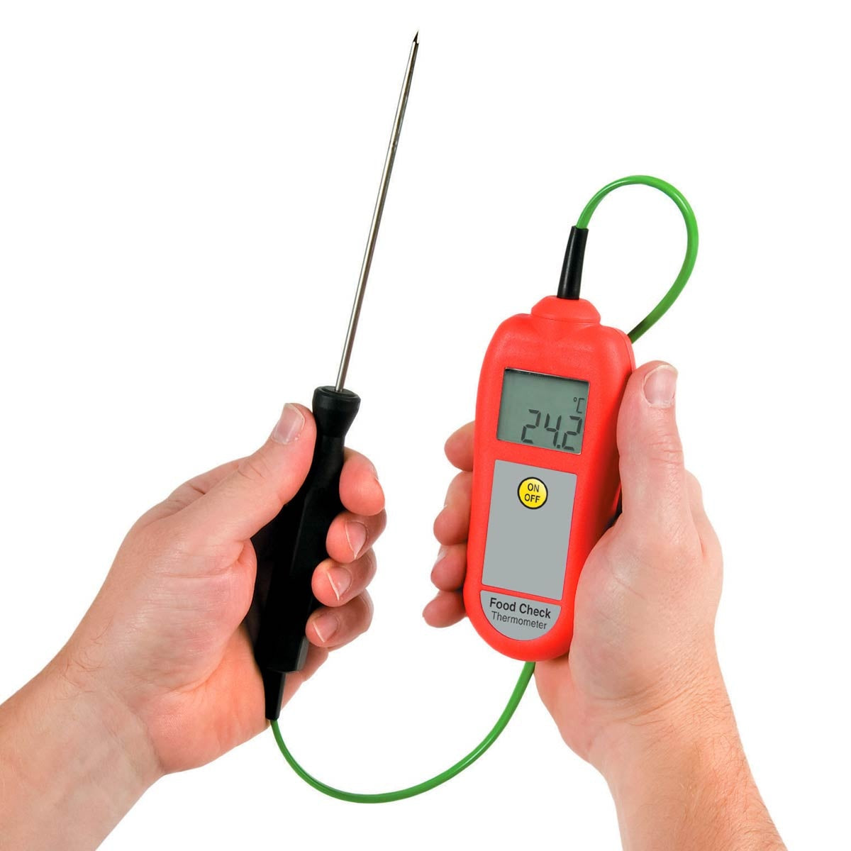 ETI 221-028 | Food Check Hand Held Thermometer | Yellow, -49.9 to 299.9 °C - generaltechuae (3)