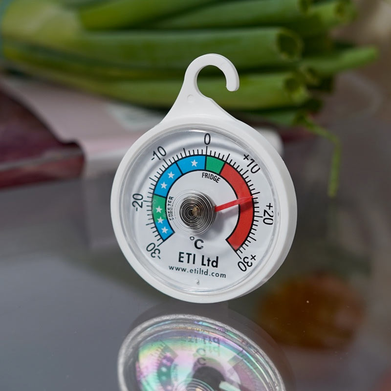 ETI 800-101 | 52 mm Fridge Freezer Thermometer | Pack of 20, -30 to 30 °C - generaltechuae